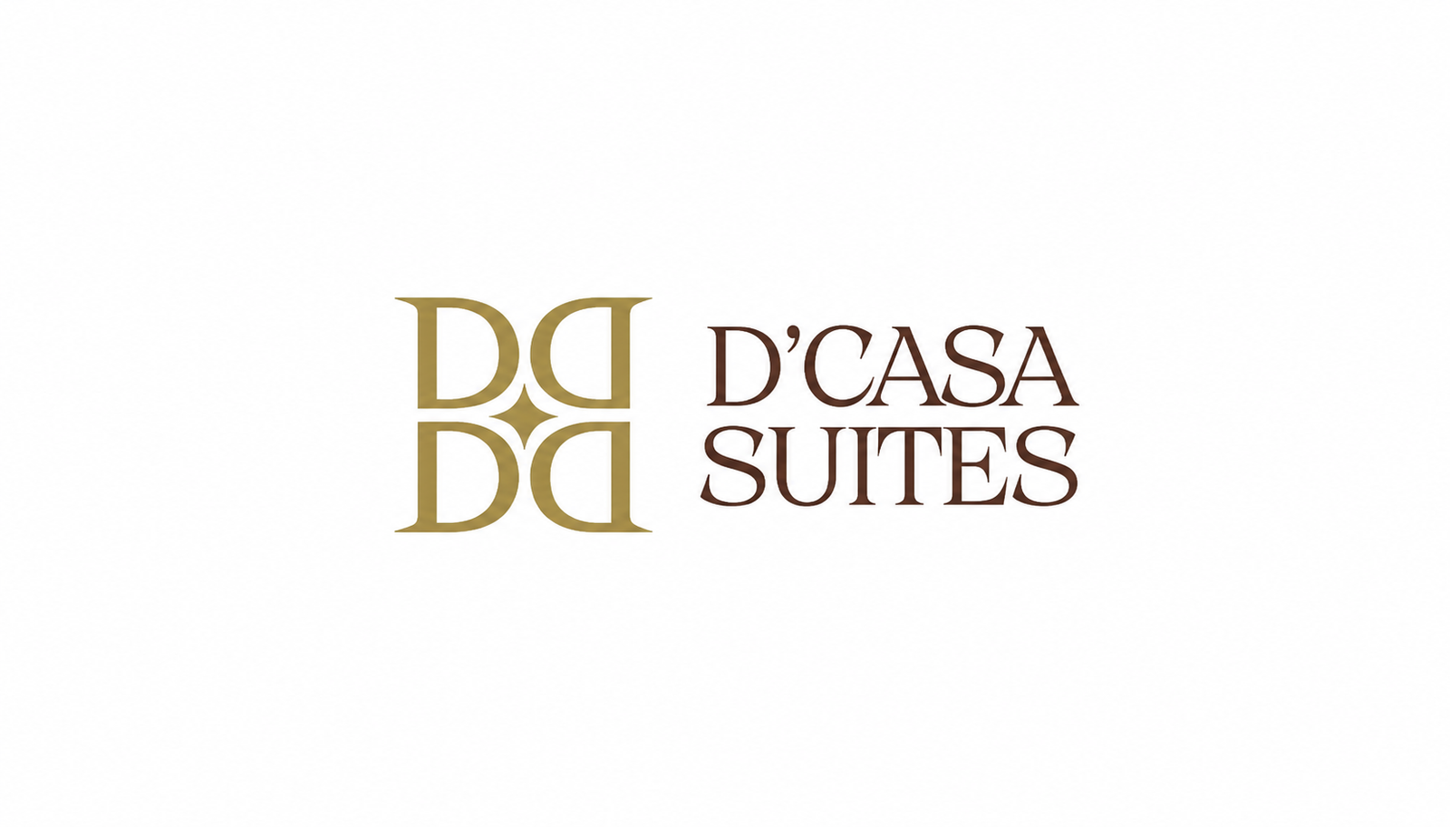 D'CASA Suites brand logo on white