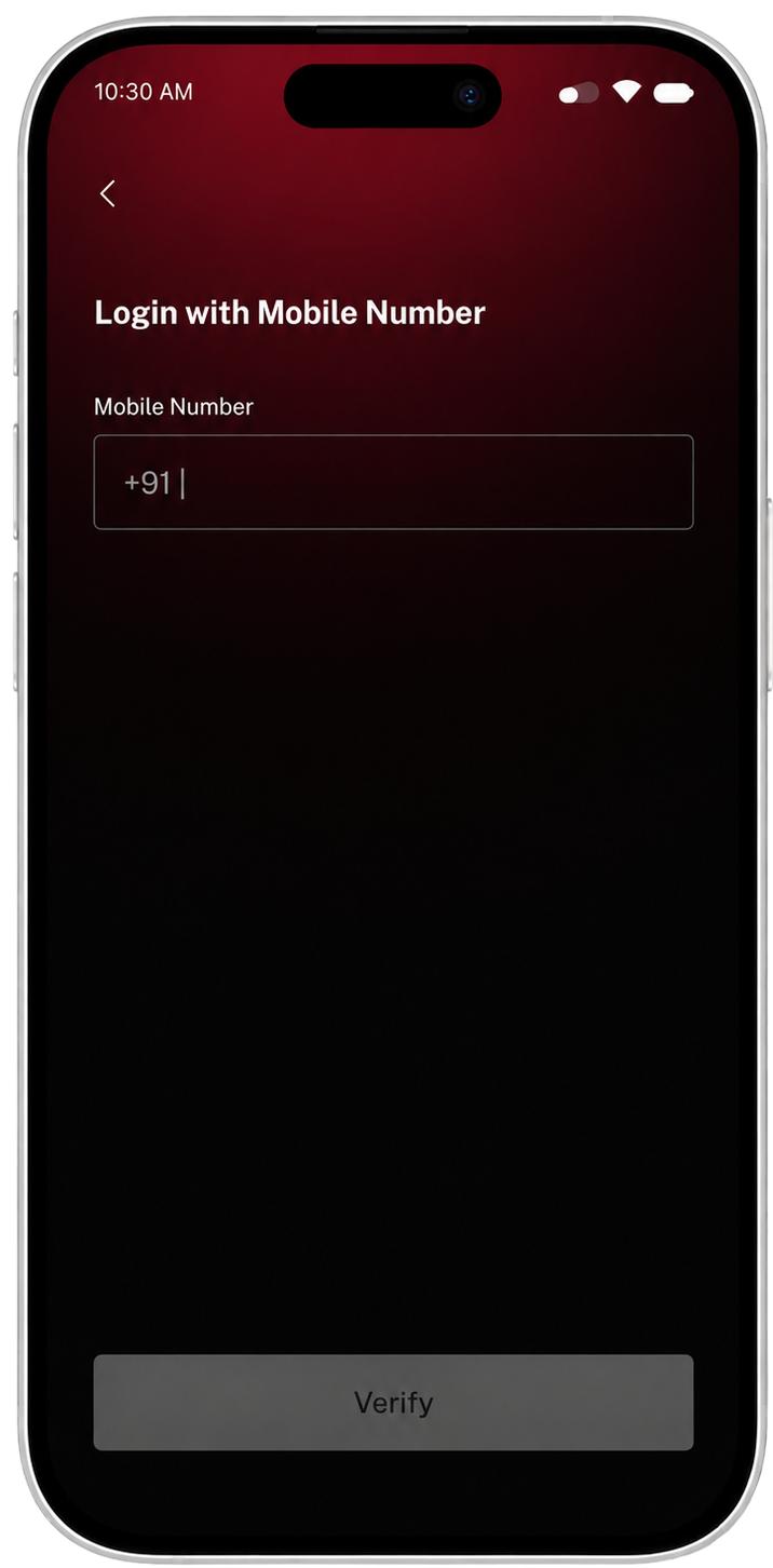 Eswap login with mobile number
