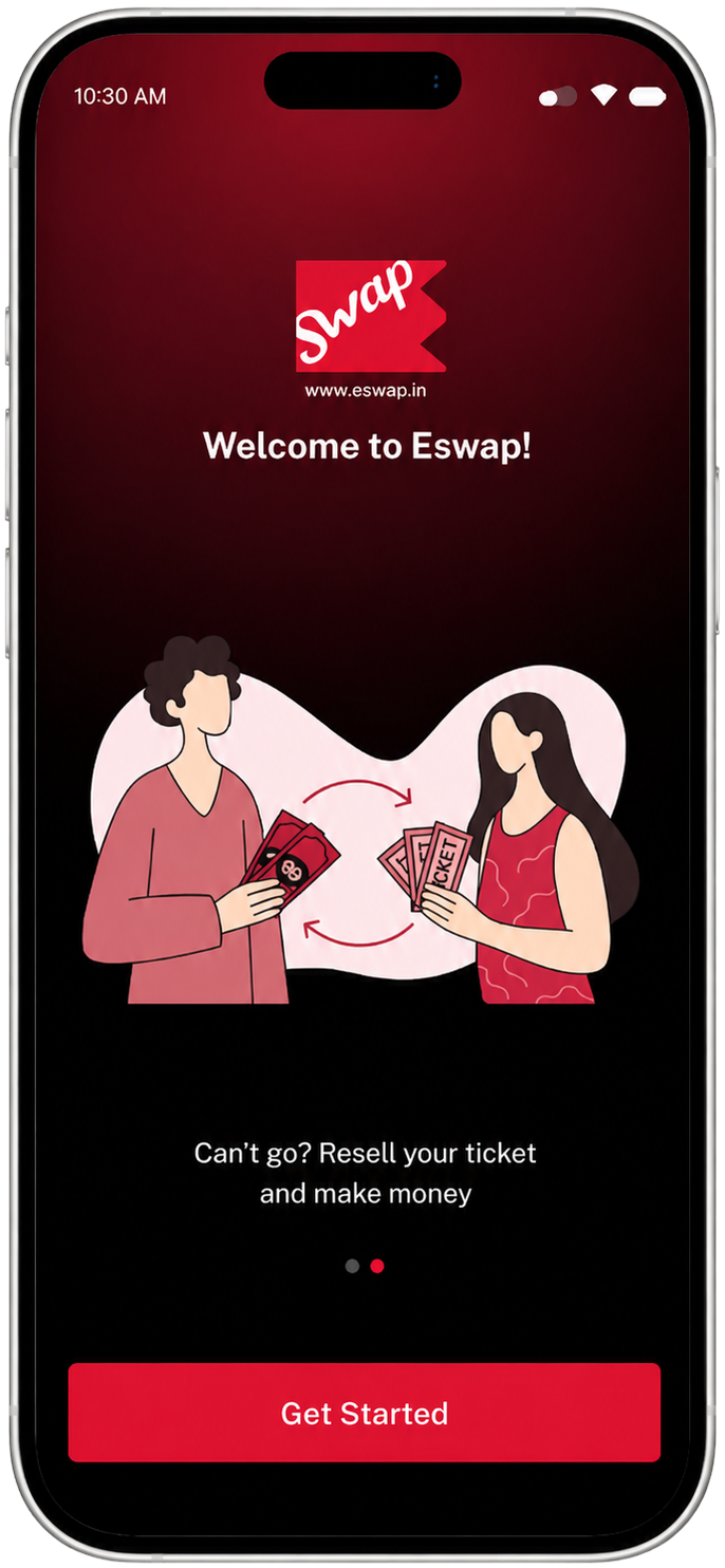 Eswap ticket exchange welcome