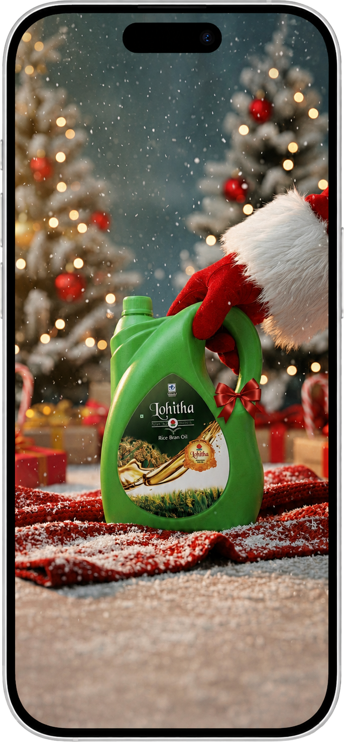 Christmas story — Rice Bran Oil reveal
